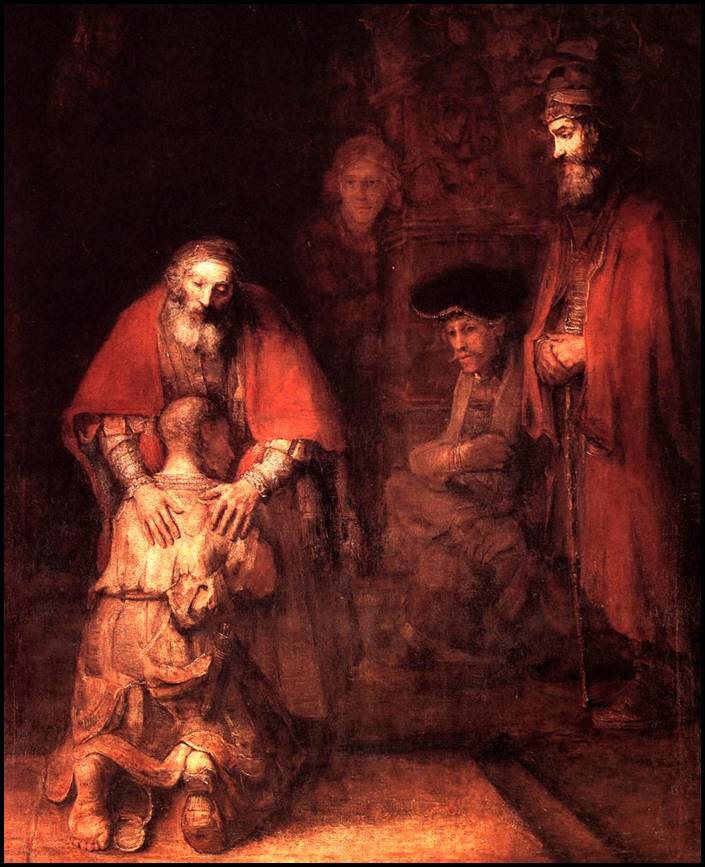 Figura 1:Rembrandt Harmenszoon Van Rijn, Il ritorno del figliol prodigo.