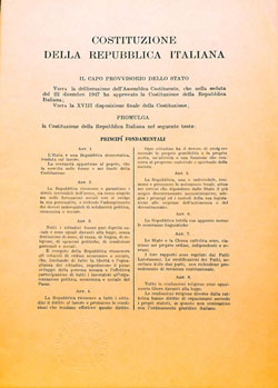 Costituzione italiana