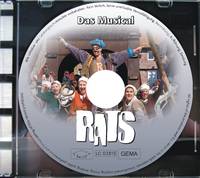 Copertina del CD del Musical Rats, regia di Willi Schlüter